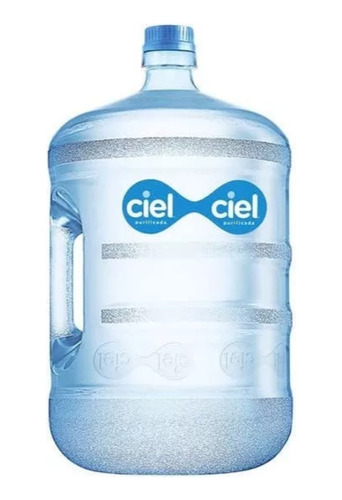 Garrafon De Agua Ciel De 20 Litros (envase + Liquido) 