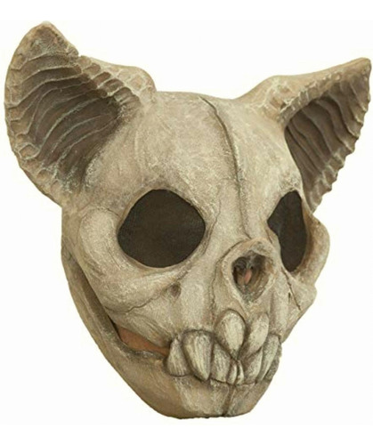 Ghoulish Productions Bat Skull, Máscara Divertida De Craneo