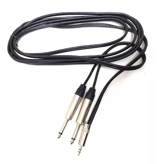Cable 2 Plug Mono A Mini Plug De 3.5mm Estereo Para Consola