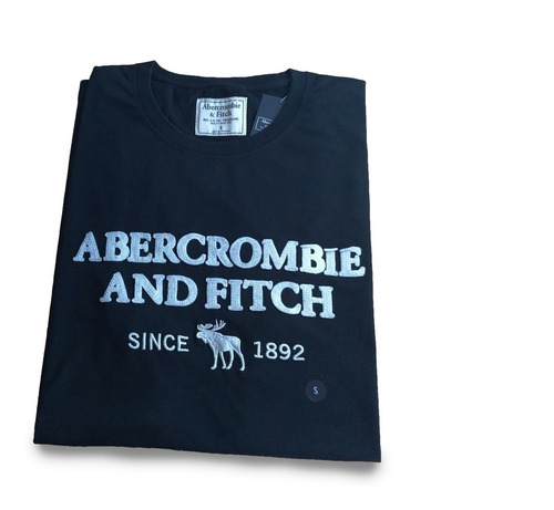 Imagem 1 de 7 de Camiseta Abercrombie&fitch Masc. Original Bordada Orlando