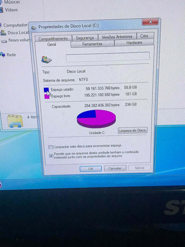 Computador Cpu Gabinete Dex Pc Usado Leia Abaixo Detalhes (Usado)