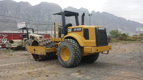 Vibrocompactador Caterpillar Cp 563d