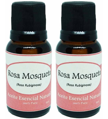 2 Aceites Esenciales Rosa Mosqueta Puro 15 Ml. Envío Gratis