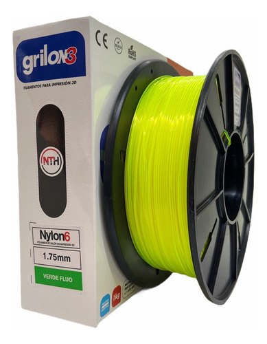 Filamento 3d Nylon 6 Grilon3 De 1.75mm  1kg 