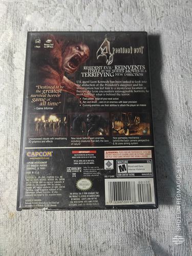 Resident Evil 4 Gamecube (Usado)