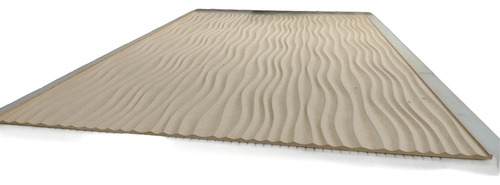 Panel Revestimiento Y Frentes Muebles Mdf 18mm Ondas 3d