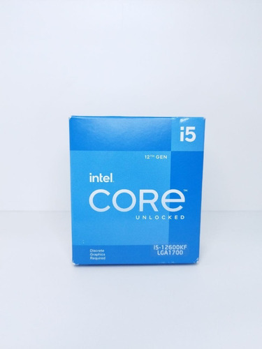 Procesador Intel Core I5 12600kf 4.90ghz Lga 1700