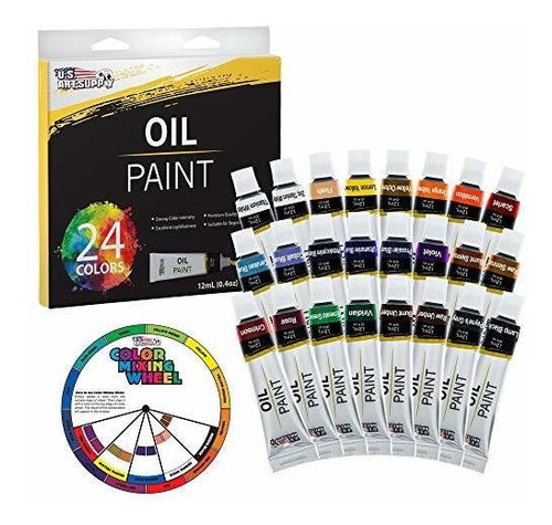 Pintura Dibujo Arte U.s. Art Supply Professional 24 Colores 