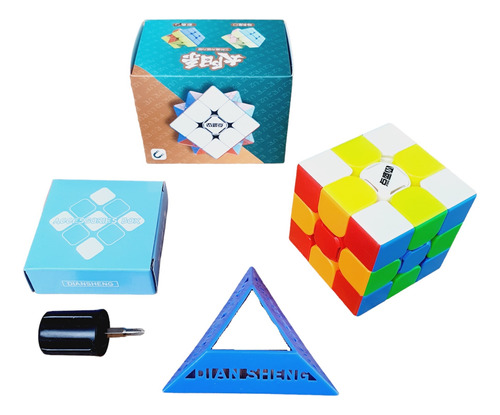 3x3 Solar M Diansheng Cubo Rubik Magnético Stickerless Speed