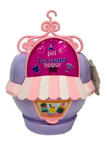 Casita Mascota Con Sonido Pet Ice Cream House Ar1 Phs Ellobo