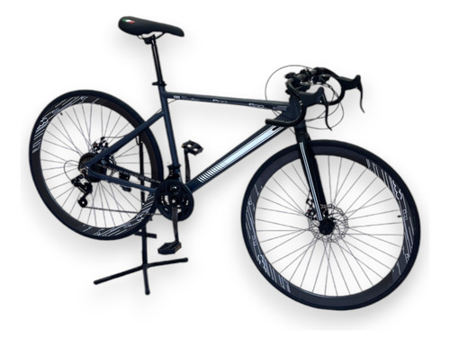 Bicicleta Fiat 500 Gravel Rutera 21v Plateado M