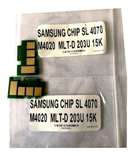 Chip Para Uso En  Mlt-203l 203u Sl-m3820d 3820dw 4020 4070