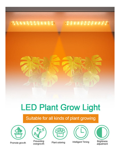 Iluminación Led Para Plantas, Luz De Cultivo, Planta De Tabl