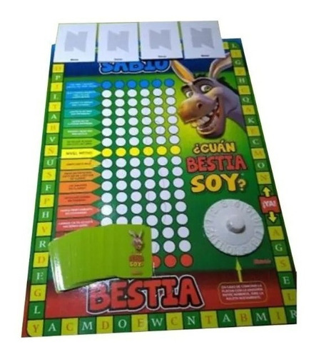 Juego De Mesa Cuan Bestia Soy Competencia Cultural Nupro