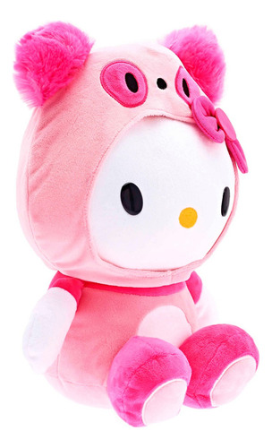 Peluche Ruz -hello Kitty Con Disfraz De Osito De 30 Cm