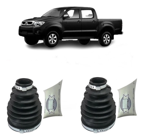 Kit Coifa Homocinetica Lado Roda Hilux 99 A 04 Todas 2pç