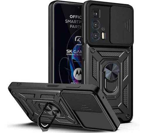 Ccsmall Funda Para Motorola Moto Edge 20 Pro Con Cubierta Pa