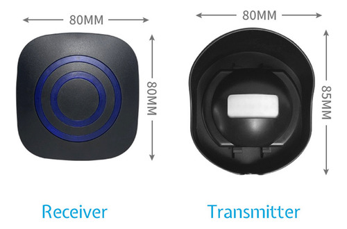 W Alarma Inalámbrica Multifuncional Sensor Movimiento