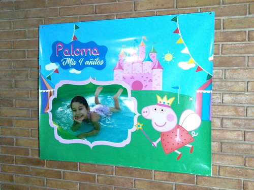 Imagen 5 de 10 de Gigantografia Banner 1,50 X 2 Mts Lona Cumple Personalizado