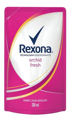 Sabonete líquido Orchid Fresh Rexona refil 200mL