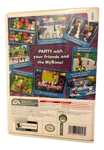 My Sims Juego Original Nintendo Wii (Usado)