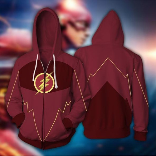 Er The Flash Sudaderas Liga De La Justicia Chamarras Adultos