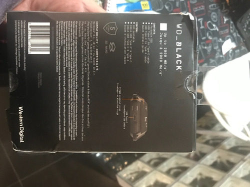 Imagen 2 de 3 de Disco Duro Wd_blackunidad Dejuego Ssdp50 De500gb (7unidades)