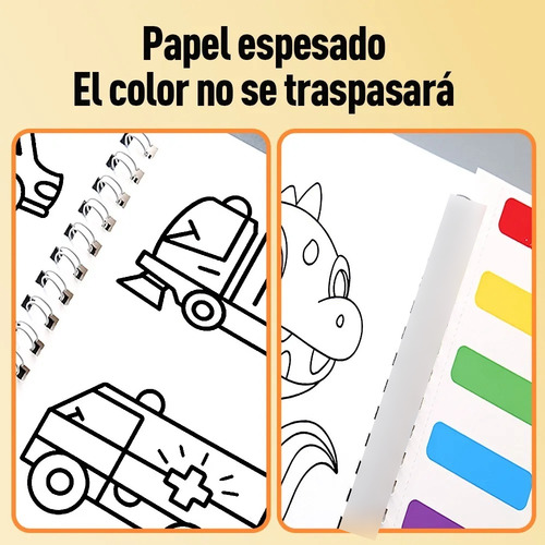 24 Pcs Libro Para Colorear Libreta De Dibujo De Acuarela 24 Pcs Libro Para Colorear