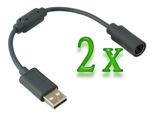 Cable Usb Para Mando A Distancia Para Microsoft Xbox 360 2 U
