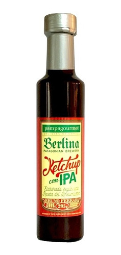 Salsa Ketchup Con Cerveza Ipa   X 295 Gr - Pampagourmet