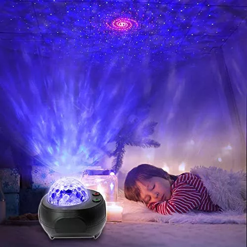 Proyector Galaxia Cielo Dormitorio Luces Noche Niños Adultos