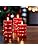 Velas Led Rojas Con Control Remoto, Juego De 3