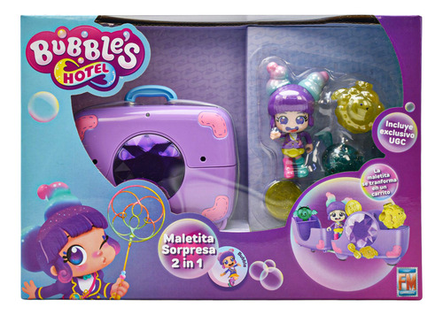 Bubbles Hotel Maletita Sorpresa 2 En1 Muñeca Bubble Fotorama
