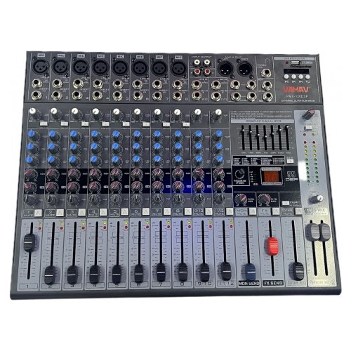 Mezcladora 12 Canales Usb Blt Vamav  Pmx120dsp Eq 7 Bd