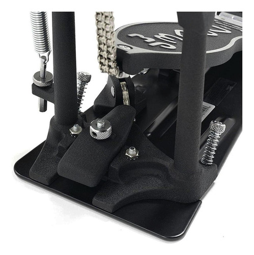 Pedal De Bombo Sencillo Dw Serie 3000 Doble Cadena Dwcp3000