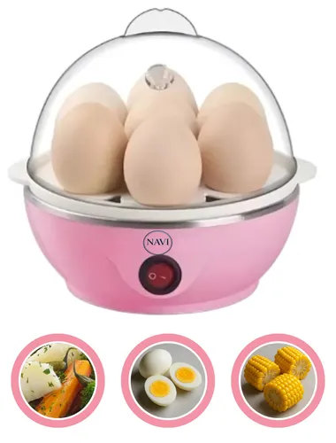 Cozedor De Ovos Elétrico Portátil Automático Panela Elétrica Prát...