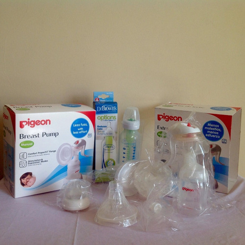 Imagen 5 de 7 de Extractor Pigeon Para Lactancia Materna + Biberón Dr. Browns