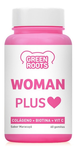 Woman Plus Gummies (colágeno + Biotina + Vit. C) X 60 Gomita
