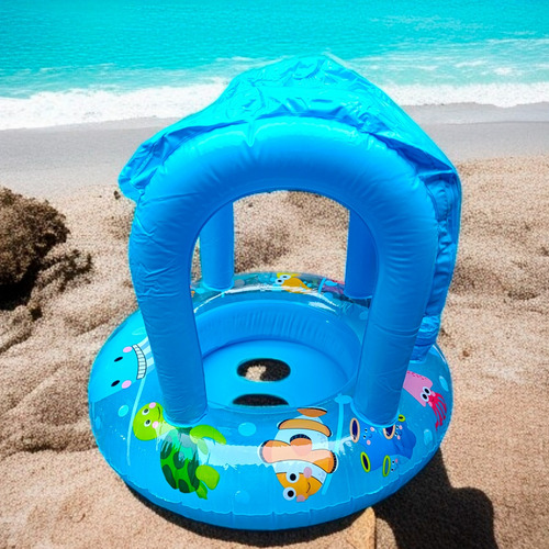 Flotadores Infantiles Con Protección Solar-techo