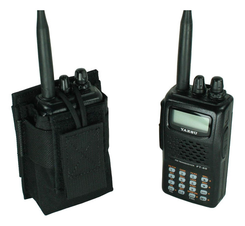 Specter Gear Molle Bolsa Radio (negro) Para Yaesu Ft-60