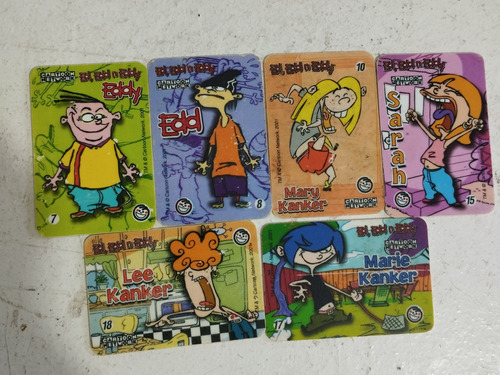 Cartas Plástico Trueqs Frito Lay Vintage 6 Unidades 