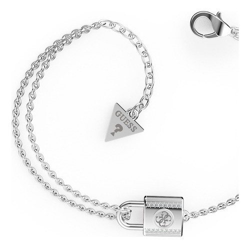 Pulsera Para Mujer Guess Eternal Love Plata Ubb20091-s