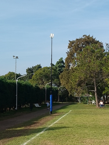 Columna Alumbrado Para Parques, Canchas, Via Publica