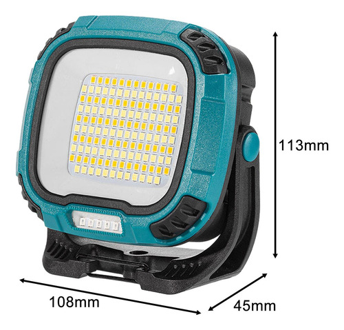 Linterna Cob, Lámpara De Luces Ajustables Duraderas,