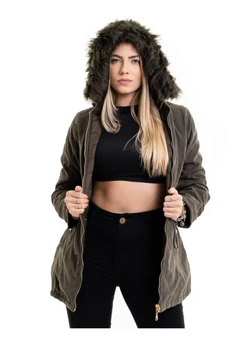 Mercado livre parka feminina sales