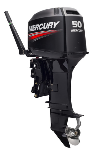 Motor De Popa Mercury 50 Hp, 2 Tempos Poddium Náutica