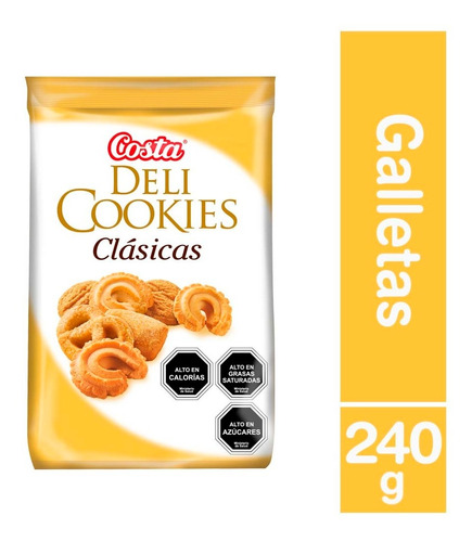 Costa Galleta Deli Cookie Clasica 240 Gr