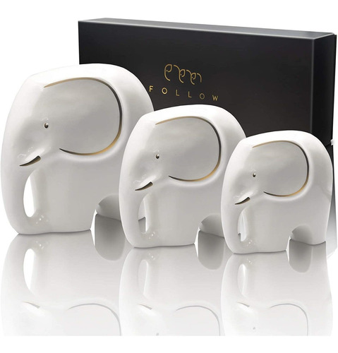 Juego De Figura De Elefante Para Decoracion - Feng Shui