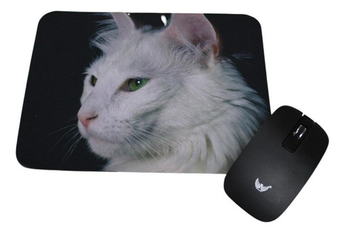 Mouse Pad Coleção Gatos Angorá O Brincalhão