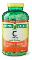 Comprar Vitamin C 1000mg + Rose Hip, Spring Valey, 500 Tabletas, Usa